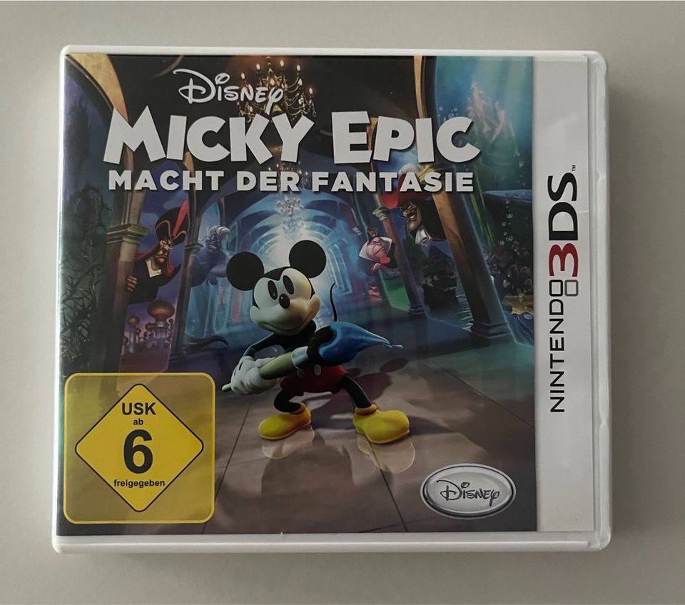 Nintendo DS Spiel 3DS Micky Epic Macht der Fantasie in Rüthen