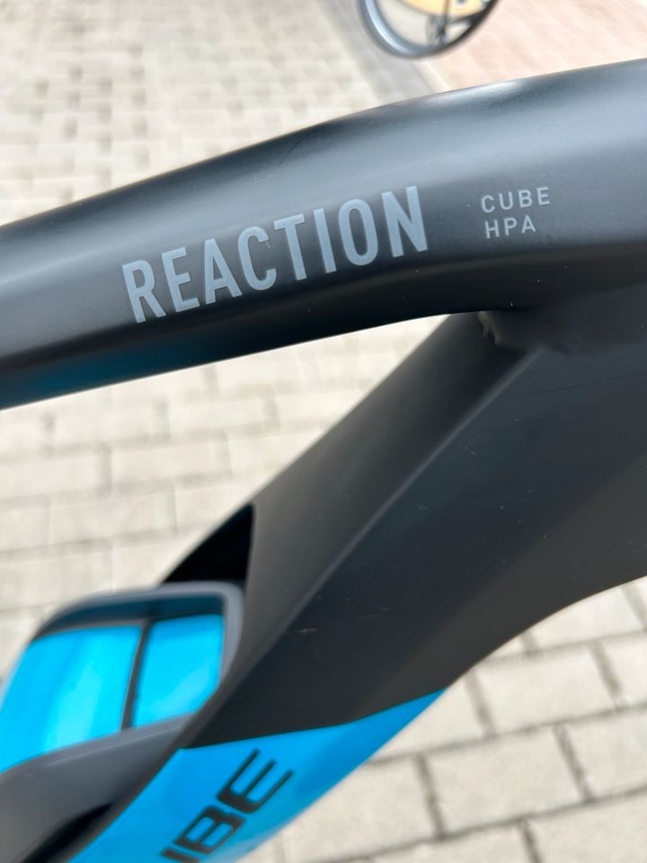E-Bike Mtb Cube Reaction Hybrid One 500 black‘n‘blue Gr. L, 29“ in Petersberg