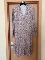 Damenkleid beige lila hellblau mit Volant Heine Gr. 40 Güstrow - Landkreis - Güstrow Vorschau