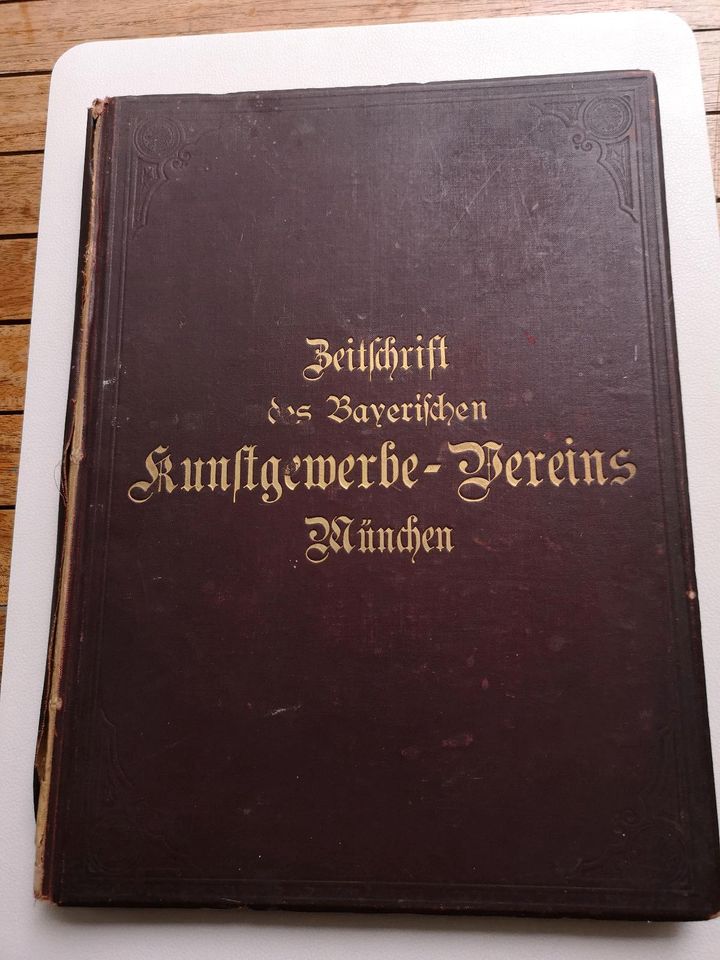 Antiquarisch: Zeitschrift Bayerischer Kunstgewerbe-Verein 1897 in Hamburg
