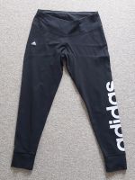 Adidas Climate Tight schwarz Logo Sport Leggings Niedersachsen - Nordhorn Vorschau