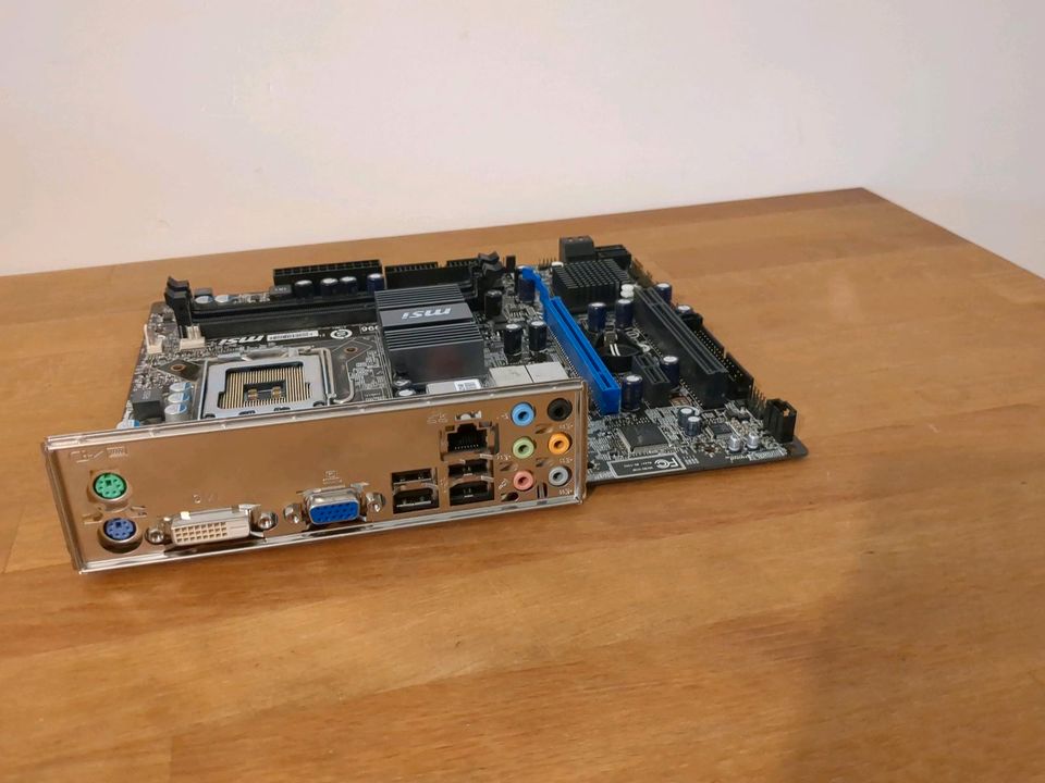 MSI G41M-P25 Mainboard Motherboard inkl. Blende, Sockel 775 in Buchholz in der Nordheide