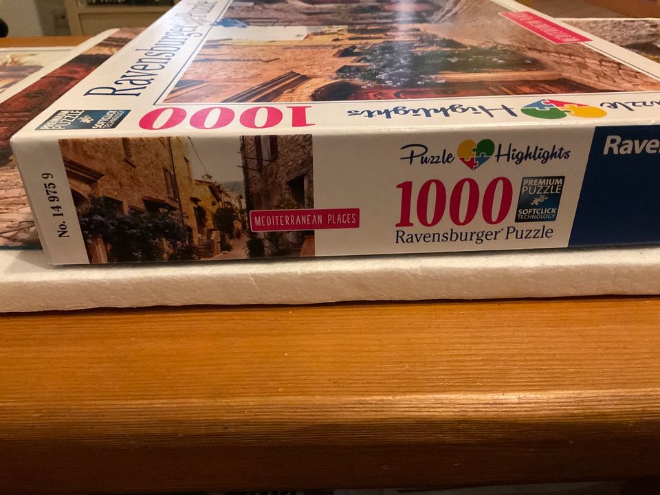 Puzzle 1000 Teile Ravensburger Mediterranean Places in Kadenbach