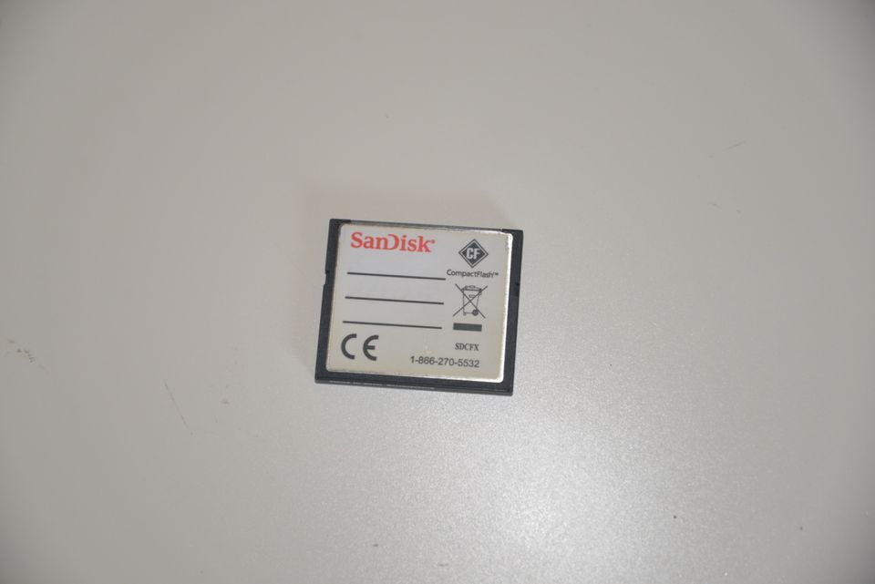 SanDisk CF compact flash Speicherkarte extreme IV 4GB in Lorup