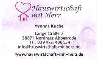 Hauswirtschaftshelfer/-innen (m/w/d) gesucht! Schladen Niedersachsen - Schladen Vorschau