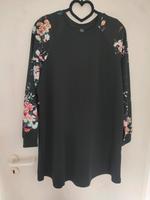 Langarm Kleid floral/schwarz Hessen - Nidderau Vorschau