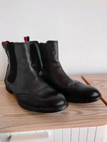 Tommy Hilfiger Stiefeletten Chesea schwarz Leder Gr. 40 Baden-Württemberg - Ulm Vorschau