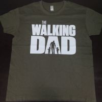 Vater Papa T-Shirt "The WALKING DAD" Zombie-Parodie Daddy Oliv Baden-Württemberg - Mannheim Vorschau
