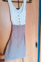Sommerkleid, weiß, braun, Spitze, zu schnüren, Schleife Bayern - Nittenau Vorschau
