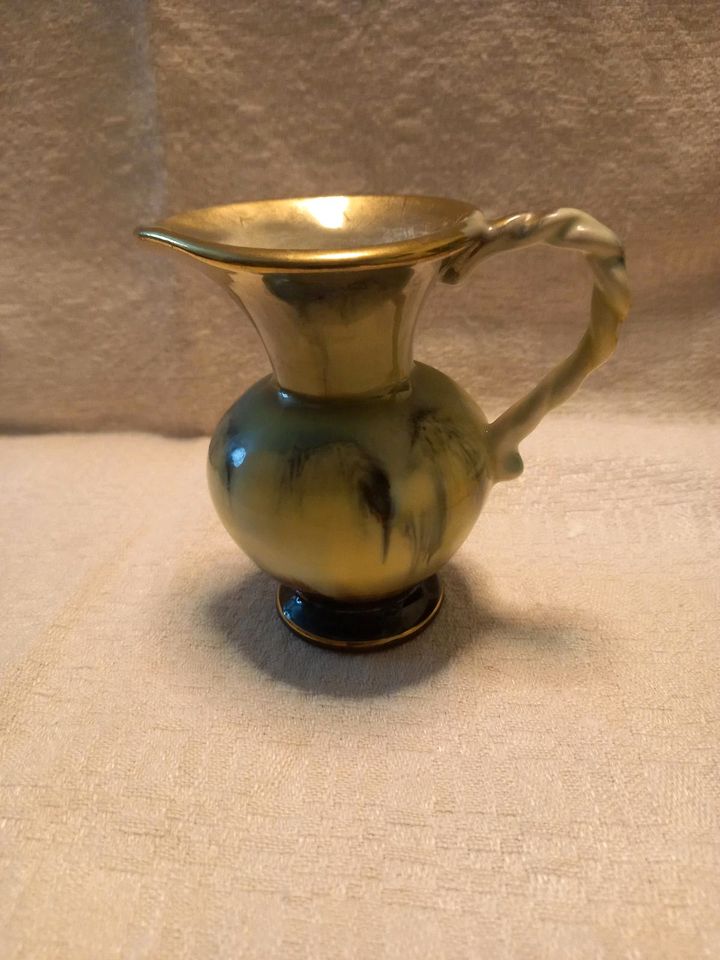 Midcentury Vase Bay oder Jasba oder ähnlich 10 cm 50er/60er Jahre in Rabenau