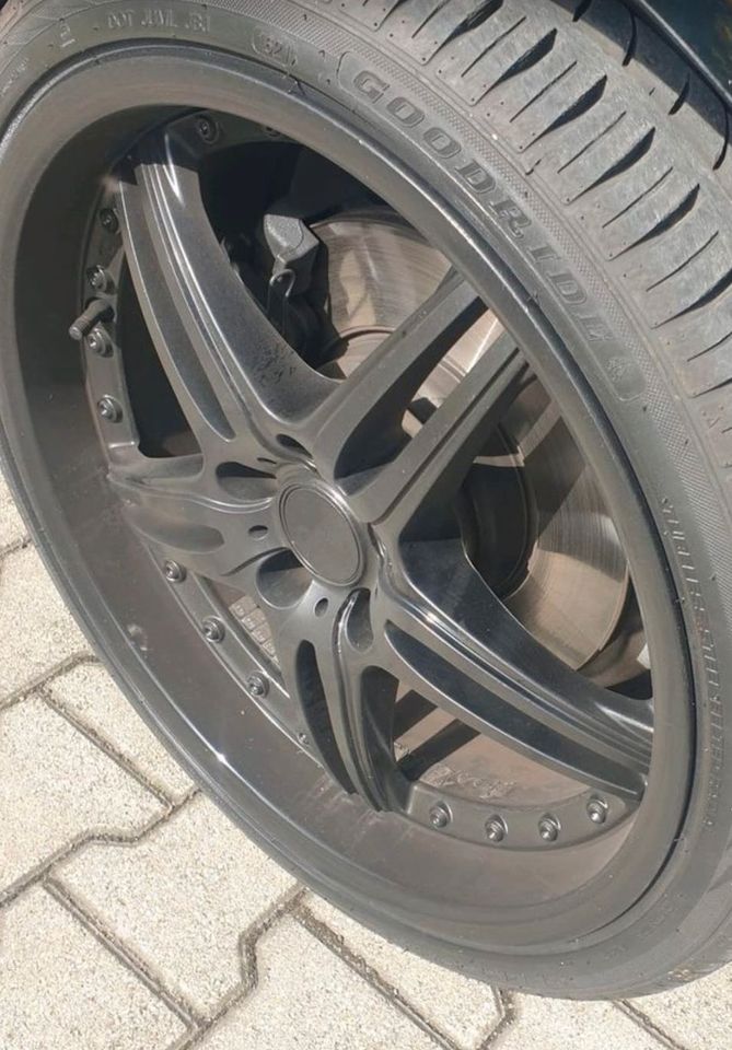 Motec Mercedes Audi Felgen Tiefbett Sommerreifen 5x112 19 Zoll in Kippenheim