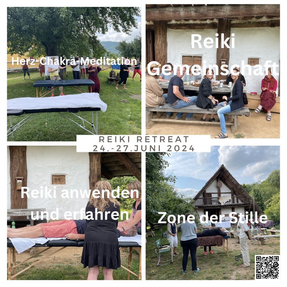 Usui Reiki 2. Grad Seminar und Retreat im Erlebnisdorf Alcmona in Dietfurt an der Altmühl