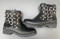 Coole italienische Bikerboots, schwarz, Leder Gr. 38 NEU Thüringen - Greiz Vorschau