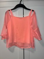 apricot farbenes Chiffon Top (off shoulder) Essen - Bredeney Vorschau