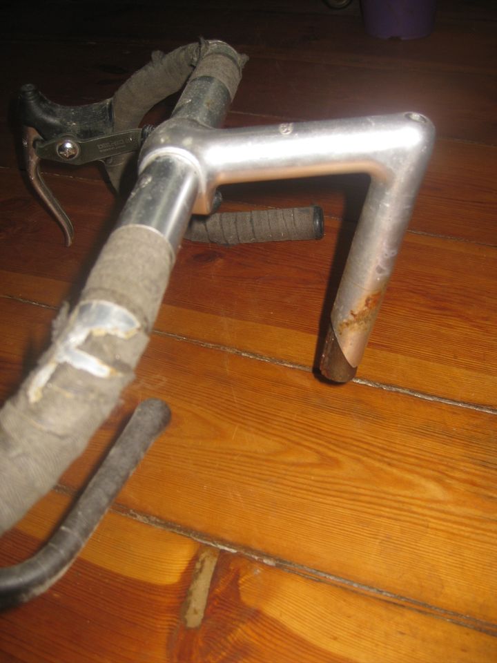 vintage Rennrad Lenker-Set Vorbau Sakae Shimano DEL-80 Hebel rar in Berlin