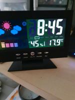 Digitale Uhr mit Wecker und Vorhersage Wetter. Brandenburg - Eberswalde Vorschau