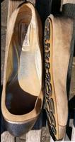 Jimmy Choo damen Ballerinas gr.41 beige-gold West - Höchst Vorschau