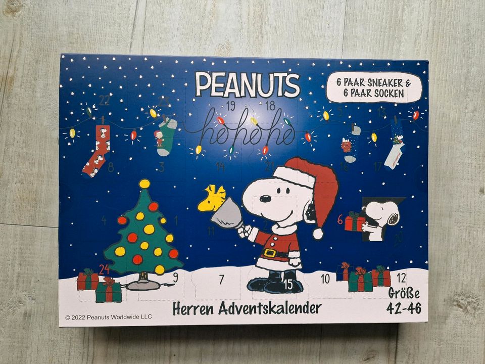 Peanuts Snoopy Adventskalender Sneaker Socken Herren Damen in Thüringen -  Suhl | eBay Kleinanzeigen ist jetzt Kleinanzeigen