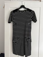 Jersey Kleid schwarz weiß geringelt XS Nürnberg (Mittelfr) - Mitte Vorschau