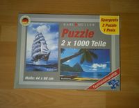 Puzzles 2x 1000 Teile *Seychellen & Segelschiff* Strand Meer Inse Sachsen - Markkleeberg Vorschau