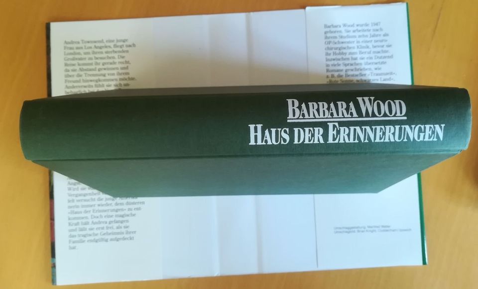 Barbara Wood,Haus der Erinnerungen,Buch in Hanau