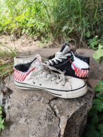 We are Venom Sneaker like All Stars GEMALT weiß schwarz Schuhe Bayern - Creußen Vorschau