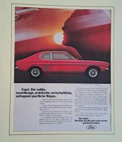 1969 FORD CAPRI 1300 XL Auto Automobil Oldtimer Werbung Reklame Bayern - Lindau Vorschau