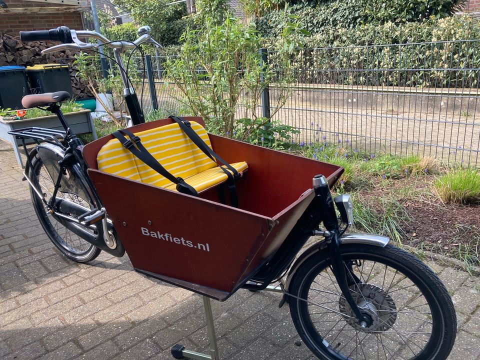 Original Bakfiets Lastenrad inkl Zeltdach, Cargo Short in Centrum