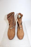 Mjus Stiefel Leder Stiefeletten braun Gr. 38 Leder Damen Schuhe Hessen - Mörfelden-Walldorf Vorschau