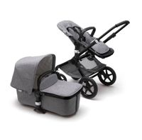 Bugaboo Fox Classic Kinderwagen, Grey Melange, Black Line Duisburg - Duisburg-Süd Vorschau