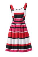 Sommerkleid - Kleid - Farbe pink gestreift - Größe 40 Niedersachsen - Scheeßel Vorschau