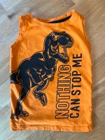 Top/ Hemd/ Unterhemd mit Dino orange Niedersachsen - Horneburg Vorschau