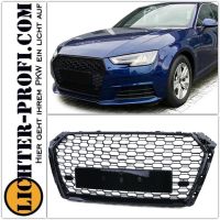 Kühlergrill Grill ohne Emblem Schwarz Glanz für Audi A4 B9 8W 15- Hessen - Calden Vorschau