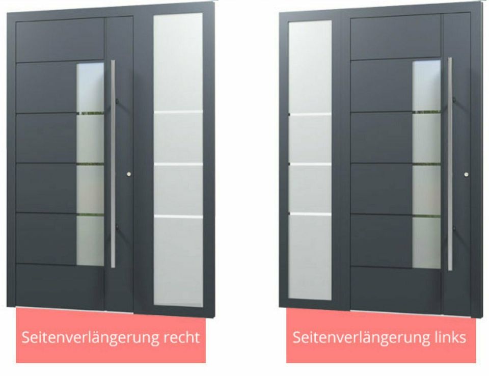 Eingangs Außentür Aluminium nach Maß Tür Haustür für wohnung in Görlitz