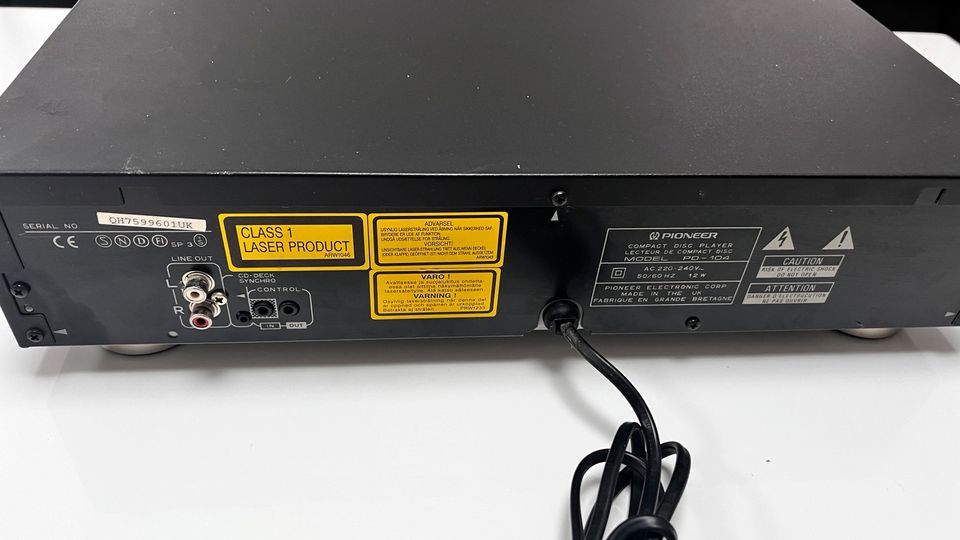 Pionier PD-104 CD Player in Minden