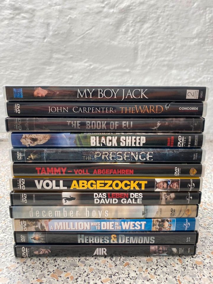 DVD-Sammlung DVD-Paket 12 Stück Film in Stendal