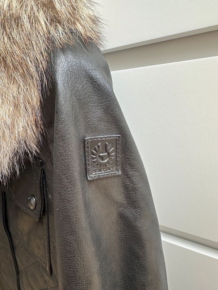 Belstaff Lederjacke schwarz in Norderstedt