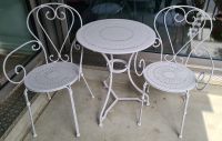 Sitzgruppe 2 Stühle & Tisch Metall -  Balkon- oder Gartenmöbel München - Laim Vorschau