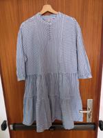 Halbarm Streifen - Kleid Gr. M weiß /blau Niedersachsen - Seesen Vorschau