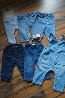 Jeans Hosen Marken Paket Gr. 68 Girl/Boy Latzhose Übergang Set Güstrow - Landkreis - Gülzow-Prüzen Vorschau