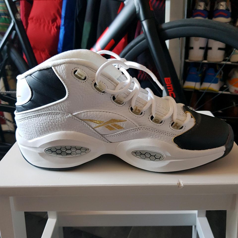 Reebok Question Gold Toe no Jordan Nike oder Yeezy in Bremerhaven