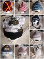 Mütze Frühling Junge 47 48 50 51 hand-made Traktor beanie Düsseldorf - Benrath Vorschau