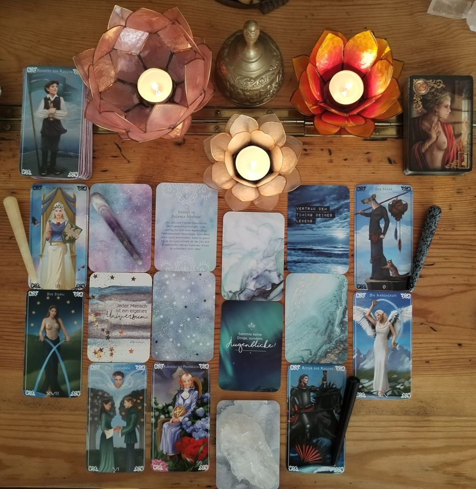 KARTENLEGEN LEBENSBERATUNG TAROT COACHING LIEBE JOB PENDEL RITUAL in Aschaffenburg