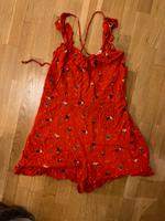 roter Jumpsuit mit Muster Bayern - Landshut Vorschau