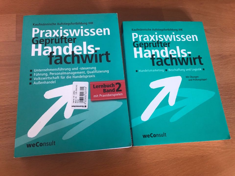 Praxiswissen IHK Geprüfter Handelsfachwirt weConsult Lernbücher in Sulzfeld am Main