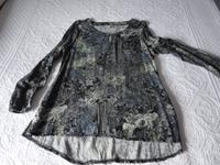 Deerberg Tunika / Bluse Gr. S/M grau-blau-grün Top-Zustand Hessen - Biebergemünd Vorschau