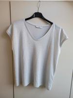 Only T-Shirt in L/40 in grau silber mit Glitzer Rheinland-Pfalz - Hochspeyer Vorschau