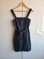 Bershka High Waist Jeanskleid Minikleid Gothik Grunge Punk Retro Hessen - Fulda Vorschau