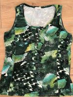 Shirt Bonita top kurzarm ärmellos grün L 40 Muster Print Saarland - Eppelborn Vorschau