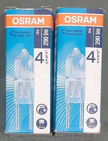 2xOsram Halogen-Leuchtmittel GY 6.35 in Köln